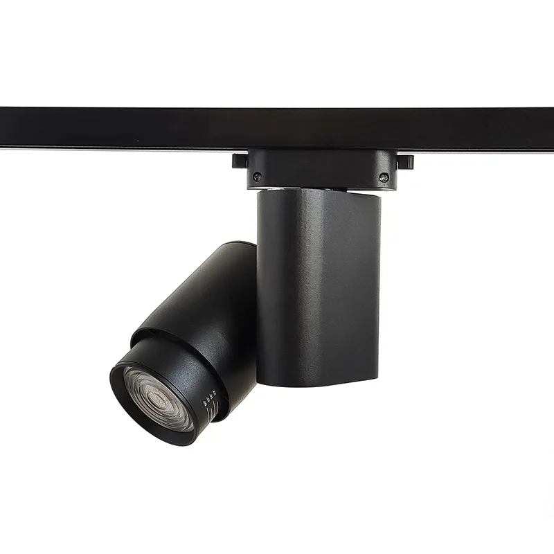 Focus lamp 10w 20w 30w 10-60 degree zoomable adjustable COB led track spot light