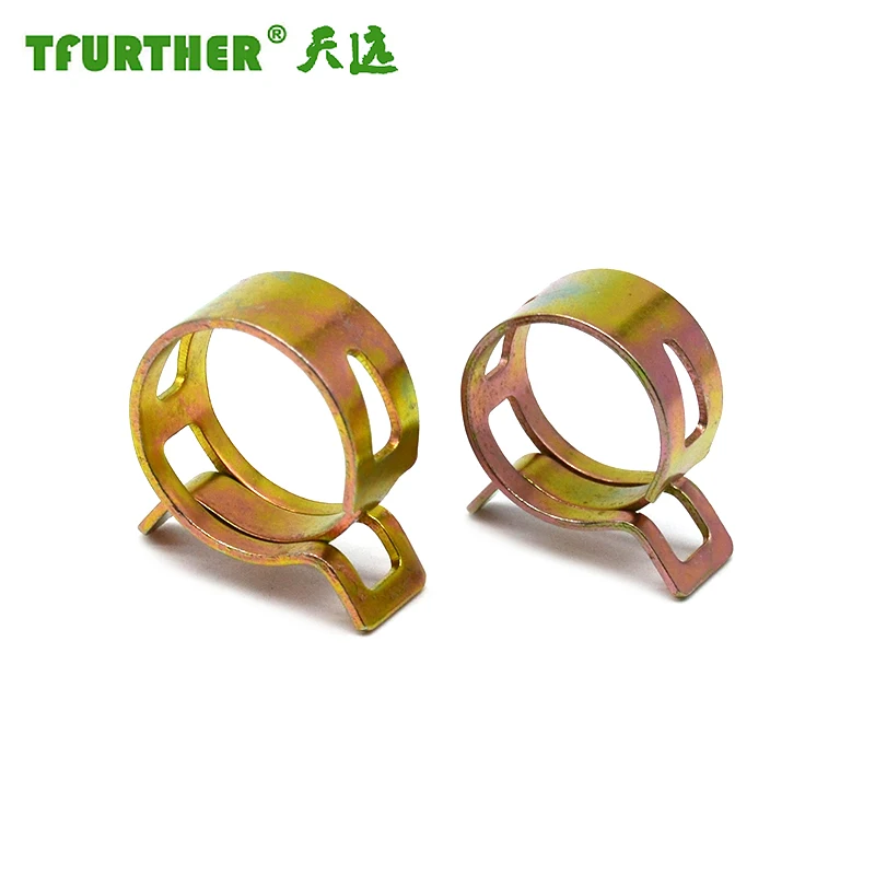 China Wholesale Price Custom Sizes Stainless Steel Clamps Spring-Loaded Clamp Spring Hose Clamp