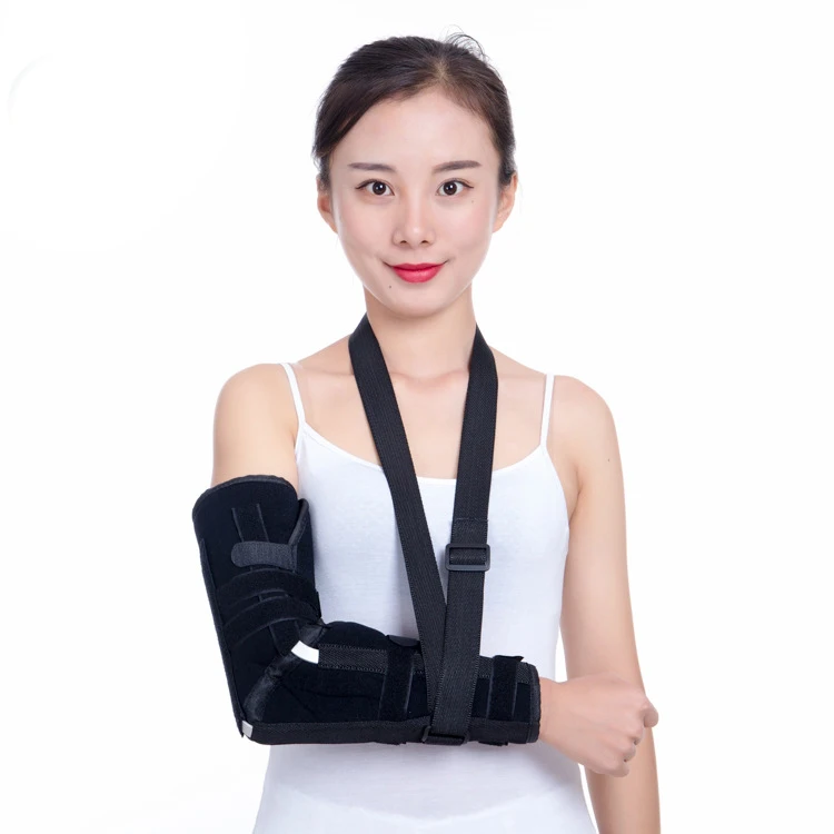 Medical orthopedic shoulder brace fixed arm sling breathable for arm support