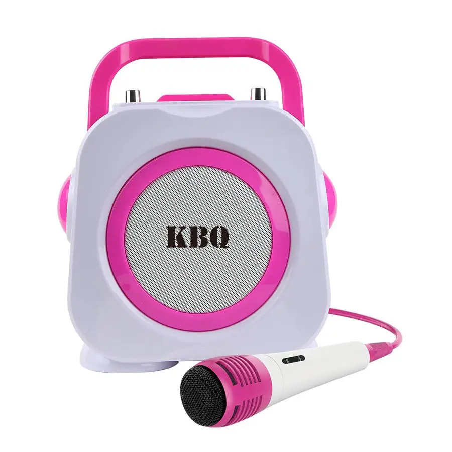 Bluetooth Karaoke Machine Portable Singing karaoke Speaker with USB SD Card AUX MP3 FM