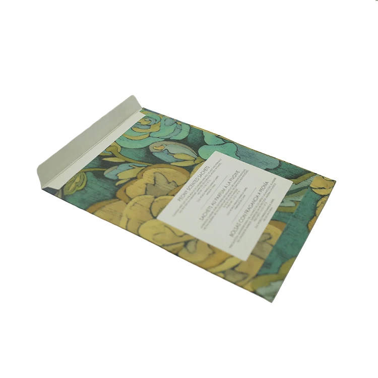 High Quality Custom Printed Wallet Type Protective Gift Envelope