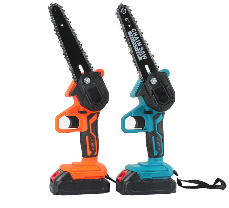 8 /10  inch tree cutting cordless chainsaw and battery for wood cutter cordless electric chainsaw