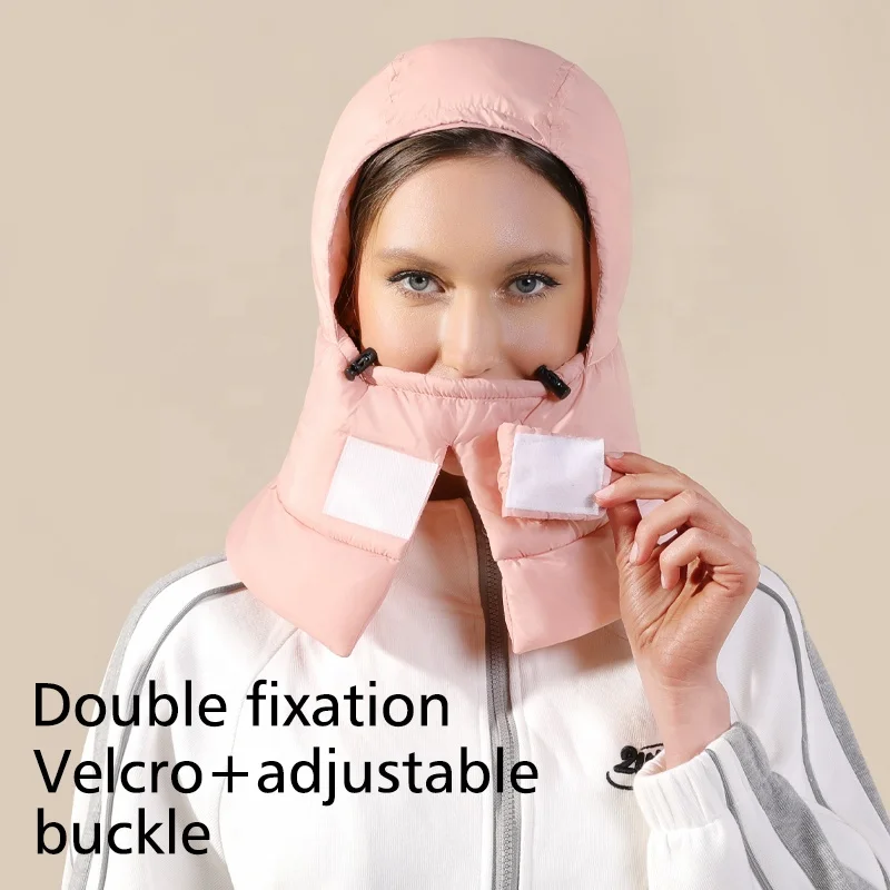 JINGBA Factory SupplyLight Warm Winter Climbing Cycling Adjustable Hat Helmet Liner Ear Neck Protector All-round Wrapper Scarf