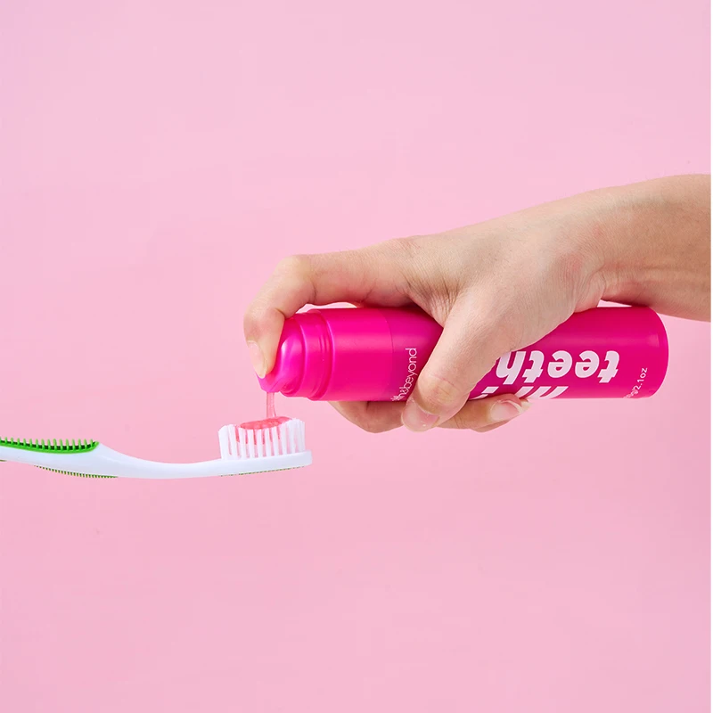 OEM/ODM factory hi teeth Luxury Package Private Label Home Use Fruit Toothpaste Dazzling White Toothpaste