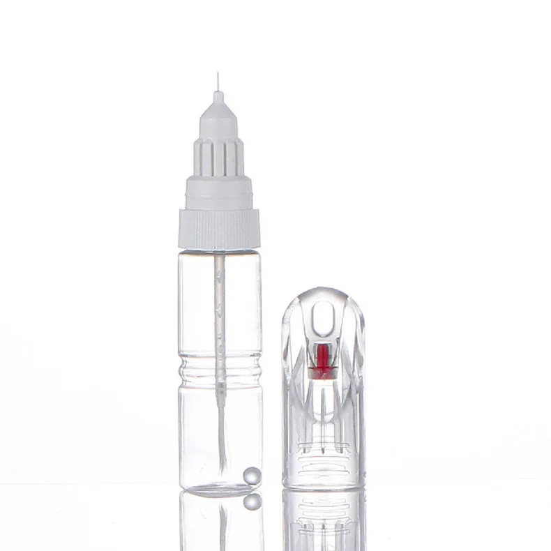 High Quality 20ml 2 in 1 Paint Touch Up Applicator Pens Bottle Precision Fine Tip Writer Pen Detail Brush