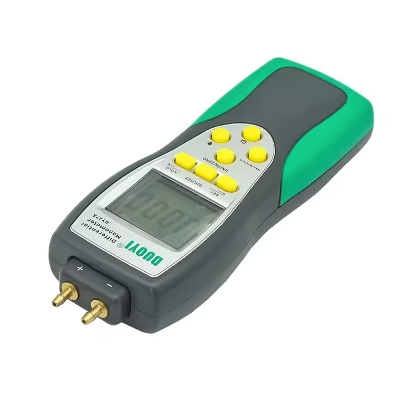 X2 DY27A natural gas differential pressure meter handheld portable digital manometer vacuum negative pressure gauge