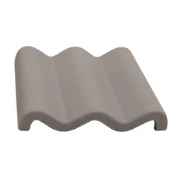 Shower Bathroom Self Draining Waterfall Soap Tray Saver for Bar Soap Silicone Dishes with Drain Bar Soap Holder