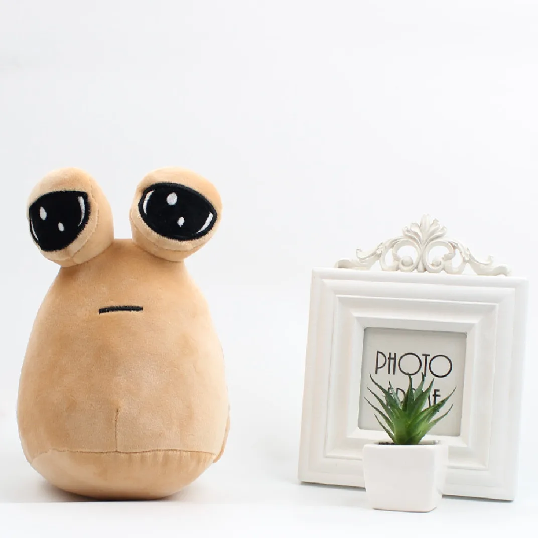 Alien Pou Plush Toy Furdiburb Emotion Alien Plushie Stuffed Animal Doll Customized