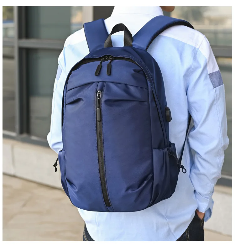 Waterproof Nylon Laptop Man School Backpack High Quality Designer Business Double Strap Bag Teenage Durable College Backpack