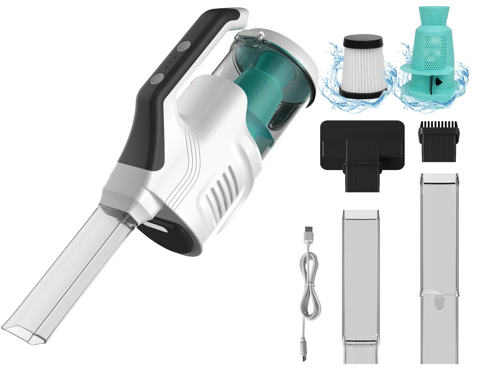 Made in China new cordless cyclonic handheld vacuum cleaner hot model have large dust capacity vacuum cleaner for home and car