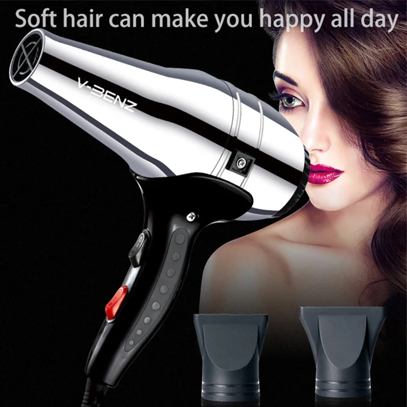 New Design Adjustable Hot And Cold Air Hair Dryer Professional Salon Powerful Hair Dryer With Accessories
