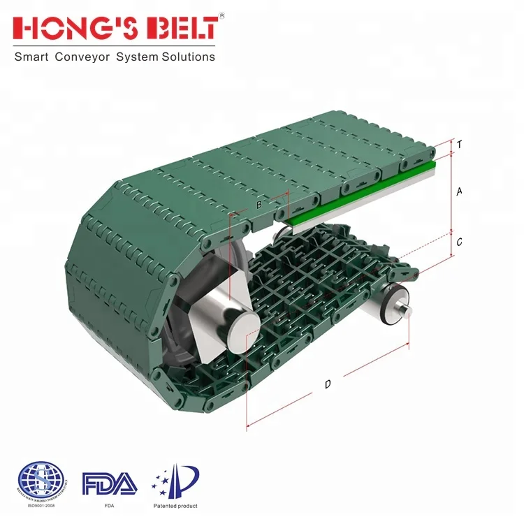 Hongsbelt модульный ленточный конвейер цена пластиковый производители пластиковых