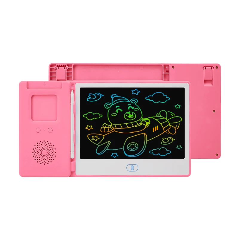 Flash Cards/Cognitive Cards 8.5 Inch Digital Writing Pad For Kids Talking Flash Cards Preschool Educational Machine