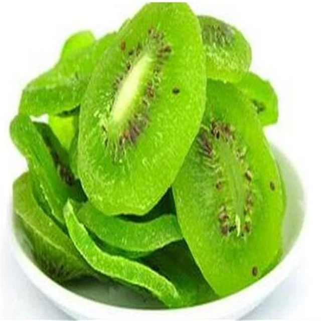 Китайский сахар, консервированные фрукты, кусочек киви, сушеный киви