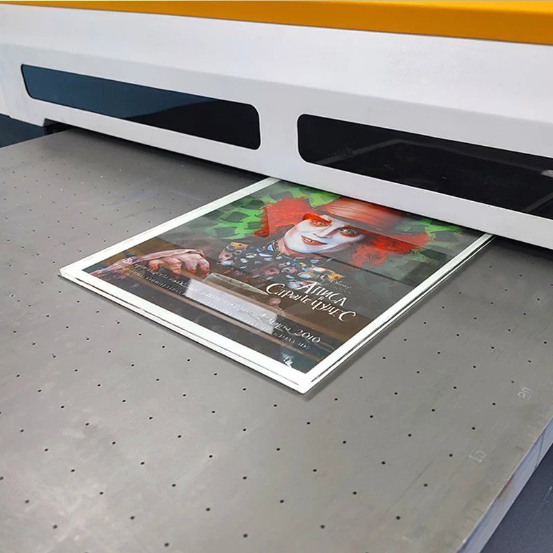 Прямая поставка с завода высокое качество 6090 Dtf Uv светодиодный планшетный принтер тремя печатными головками I3200