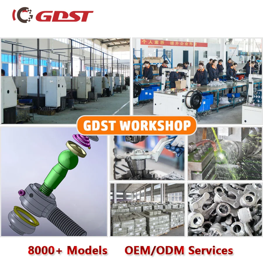 GDST One Year Warranty Auto Steering Spare Parts Car Front Tie Rod End OEM 48520-VW025 48520VW025 For Nissan