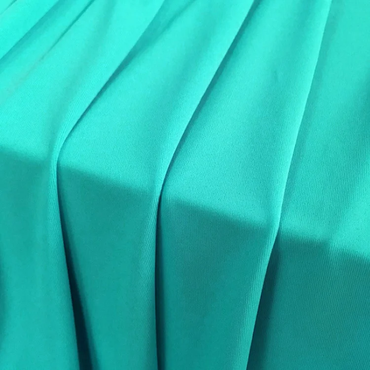Custom Color  recycled 100% Polyester Satin Slub Fabric Woven Shiny 125gsm for Garments for Girls and Boys Dresses