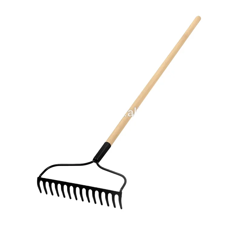 
Головка из углеродистой стали с деревянной ручкой, 14 Зубцов, садовый лук для почвы 