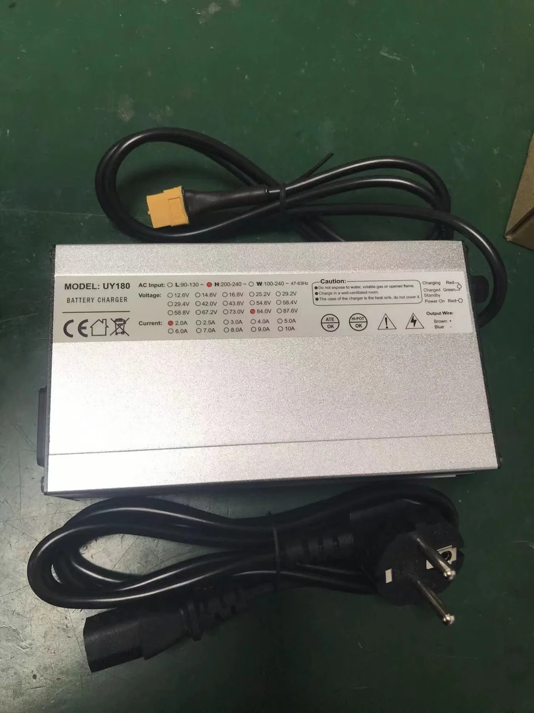 UY180 180 Вт зарядное устройство для портативных автобусов 12V10A 24V6A 36V4A 48V3A 60V72V2A литий-ионное Lifepo4 LTO