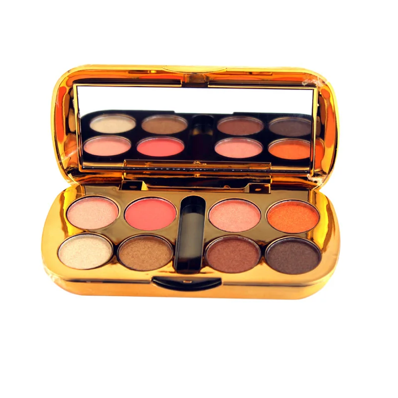 
Free shipping custom logo cosmetic make up eye shadow palette matte glitter private label makeup LED eyeshadow palette 
