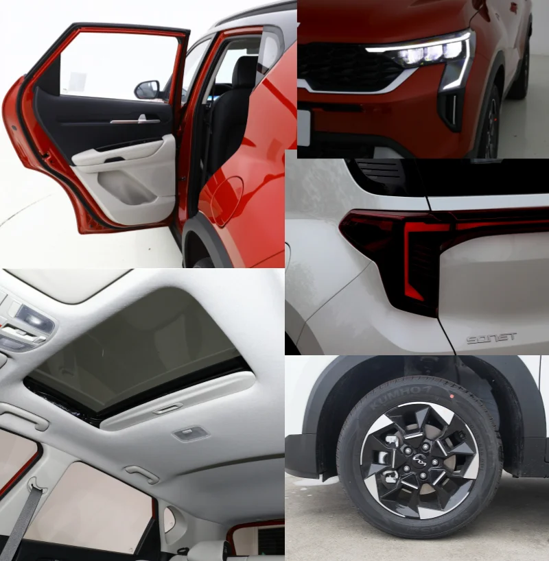 Sonet car China Export Korea New Brand Fuel Petrol Car new fuel auto 2024 Comfortable 5 Seats Vehicle Small SUV Kia Sonet Car