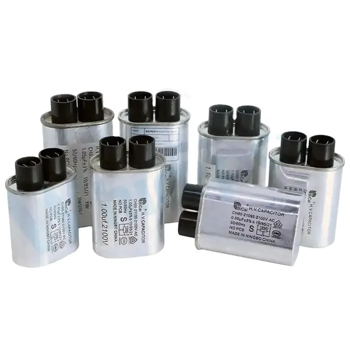 Микроволновая печь, рестерифицированный конденсатор CH85 0,95 uF 2000V 2% с диодным конденсатором