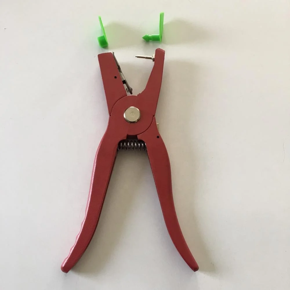 Желтые подключенные Ушные бирки для свиней, Ушные бирки для животных