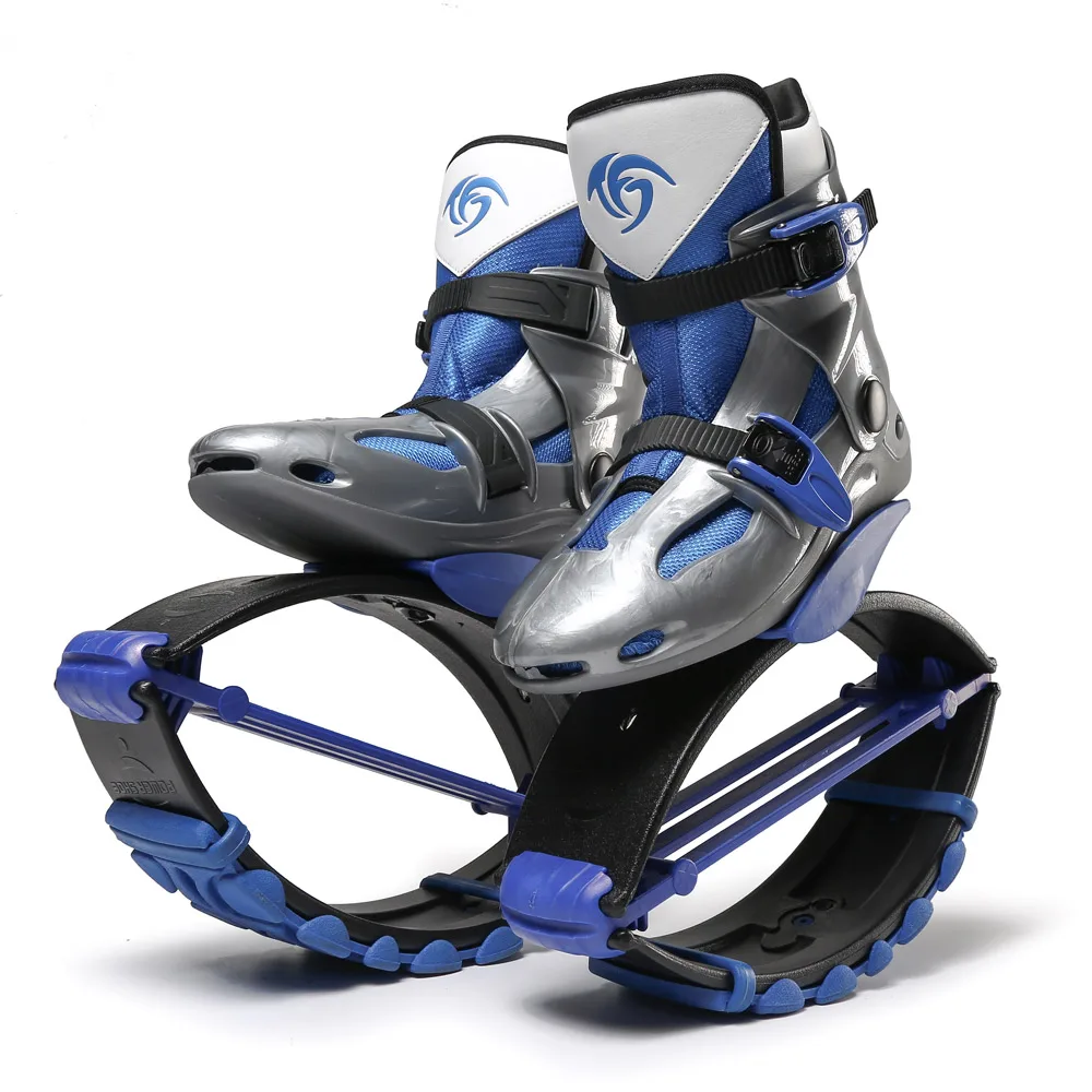 Customize logo 2023 new style boy Springs Sports Rebound Anti-Gravity Running Boots Gym Outdoor Bounce Jumping Shoes