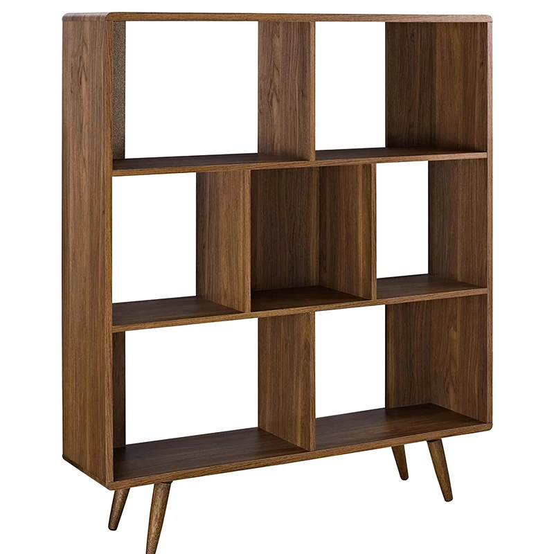 
Bookshelf bookcase wooden multiple grids simple modern bookshelf 