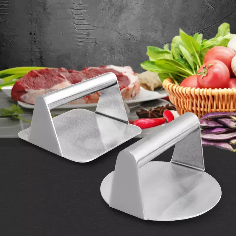 Профессиональный пресс для гамбургеров из нержавеющей