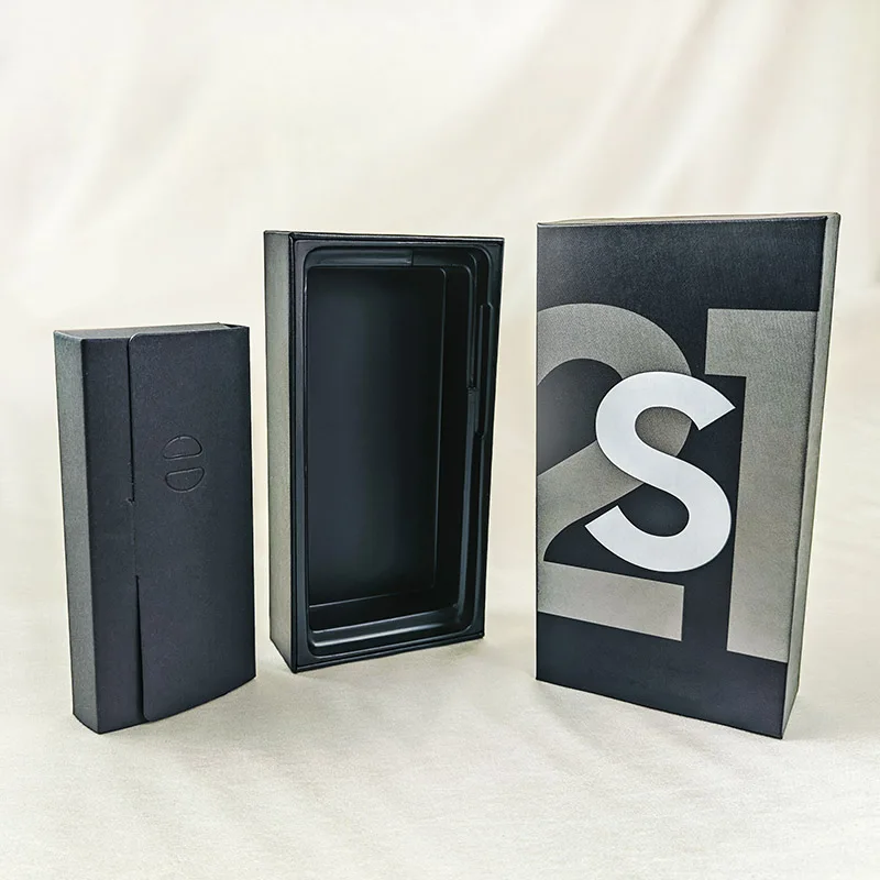 Production and wholesale of hard gift mystery box for electrical products Suitable for S21 cell phone box