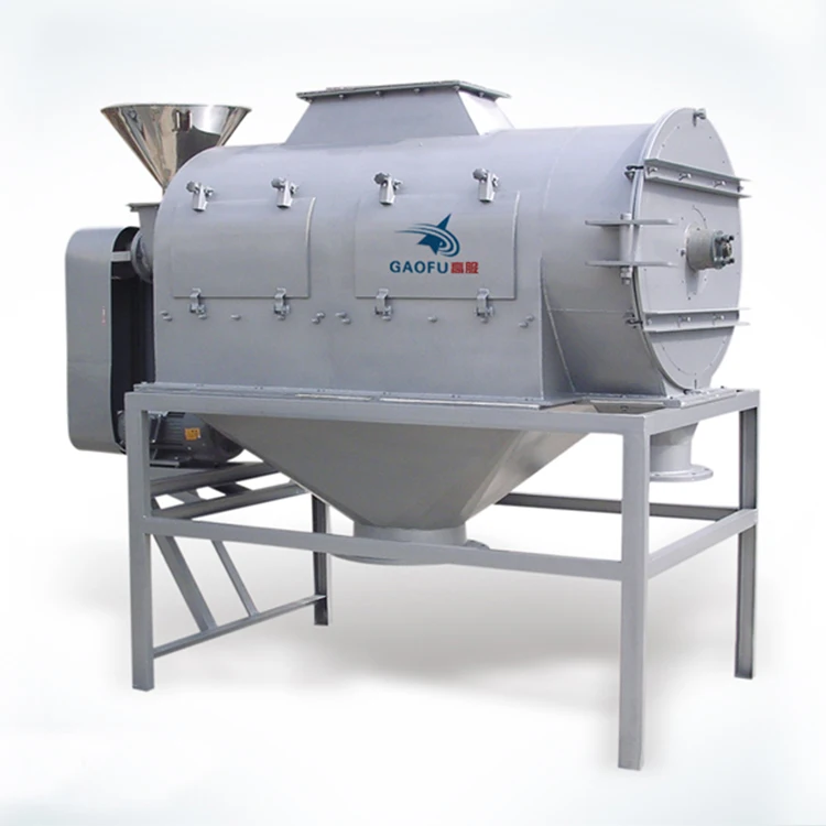 Industrial chemical powder centrifugal sifter air flow sieving machine for food powder separating