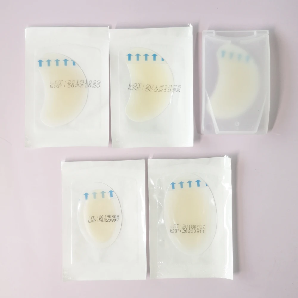 Manufacture supply hydrocolloid blister plaster high quality foot heel band aid soft and breathable hydrocolloid gel  bandage