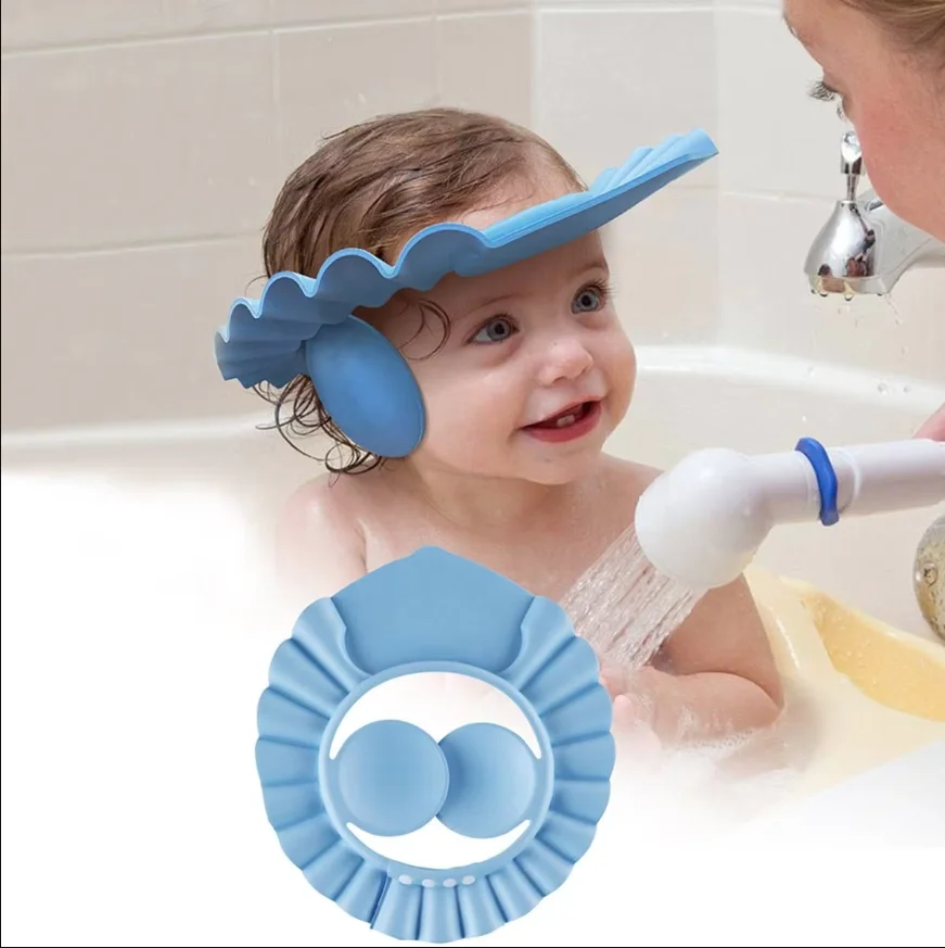 PRODIGY CA04 Fancy Shampoo Cap  Christmas Shower Cap  Baby Kids Shower Cap
