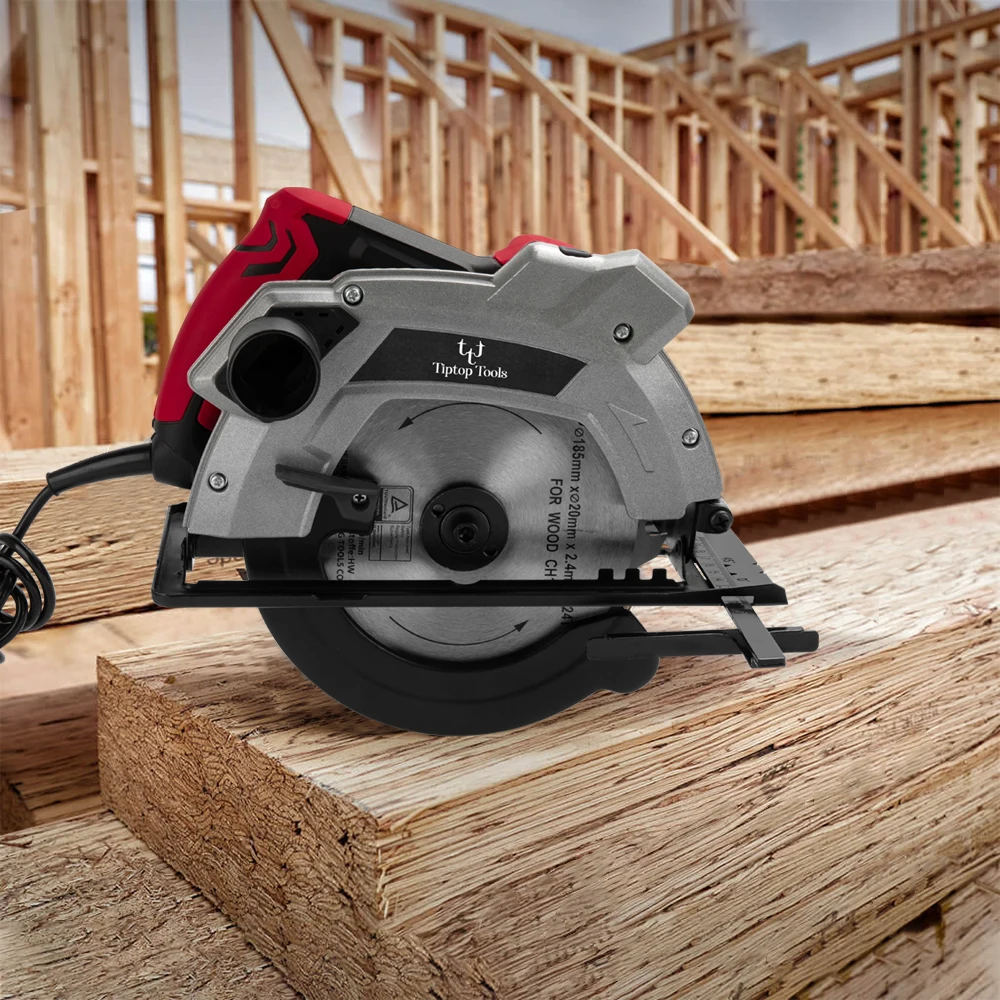 Электрическая циркулярная пила 235 мм с направляющей 1500 Вт 220