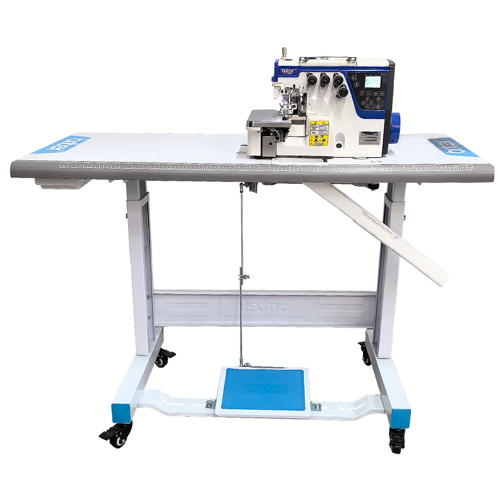 High quality Britex Br-GT918-3ut stepper motor automatic 3 thread overlock machine sewing equipment for clothes