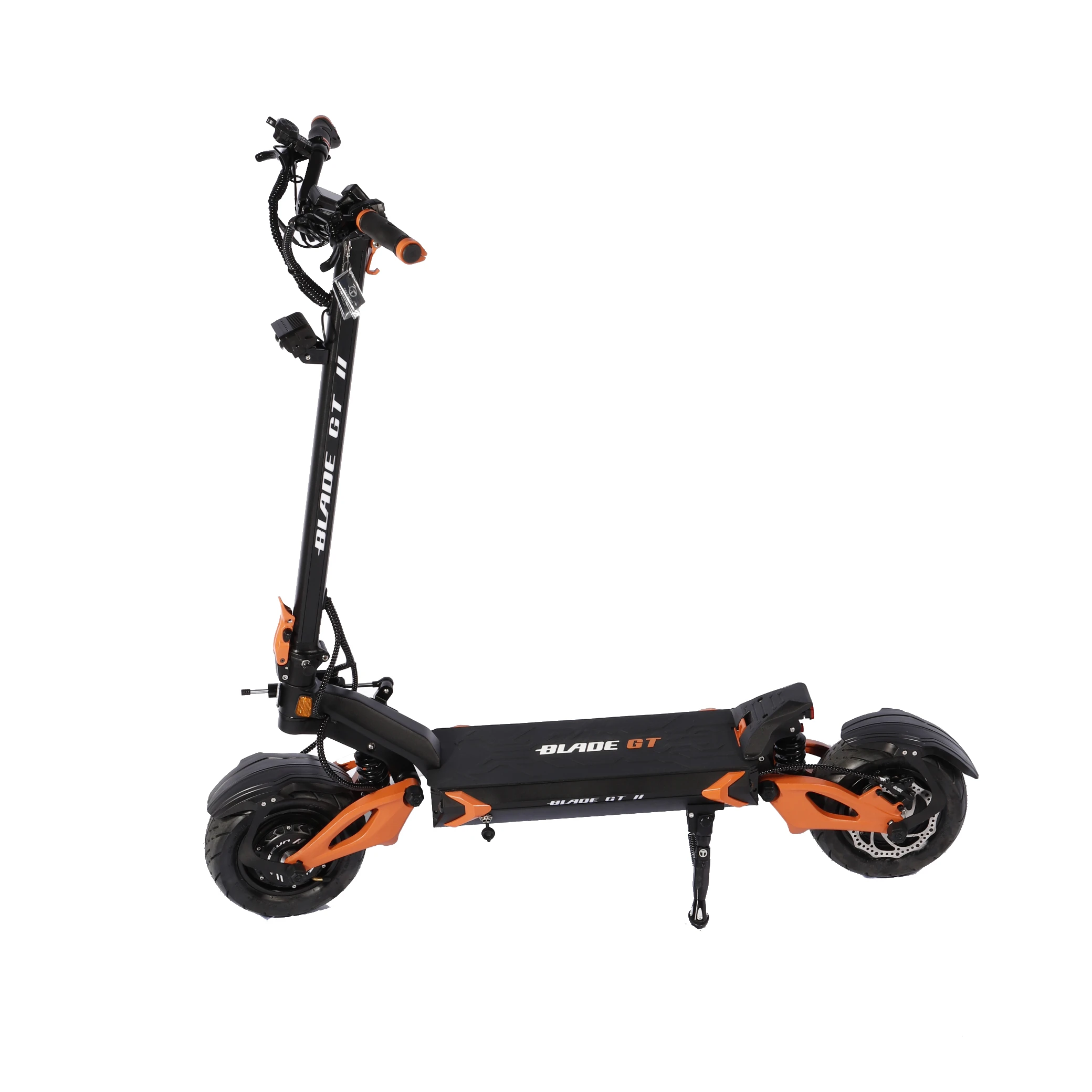 Новое поступление электроскутер Teverun Blade GT II 60 В 26 А/ч 11 дюймов двухмоторный гидравлический демпфирующий Электрический скутер