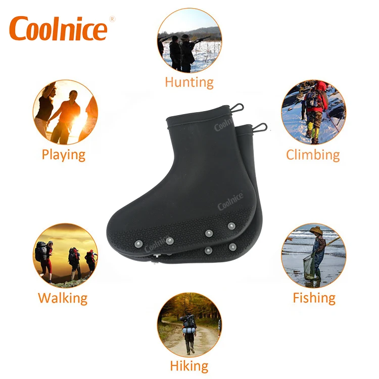 New Design Anti-slip Unisex Water Resistant Nanotechnology Silicon Shoe ProtectorWaterproof Shoe Covers  Silicone Rain Boots