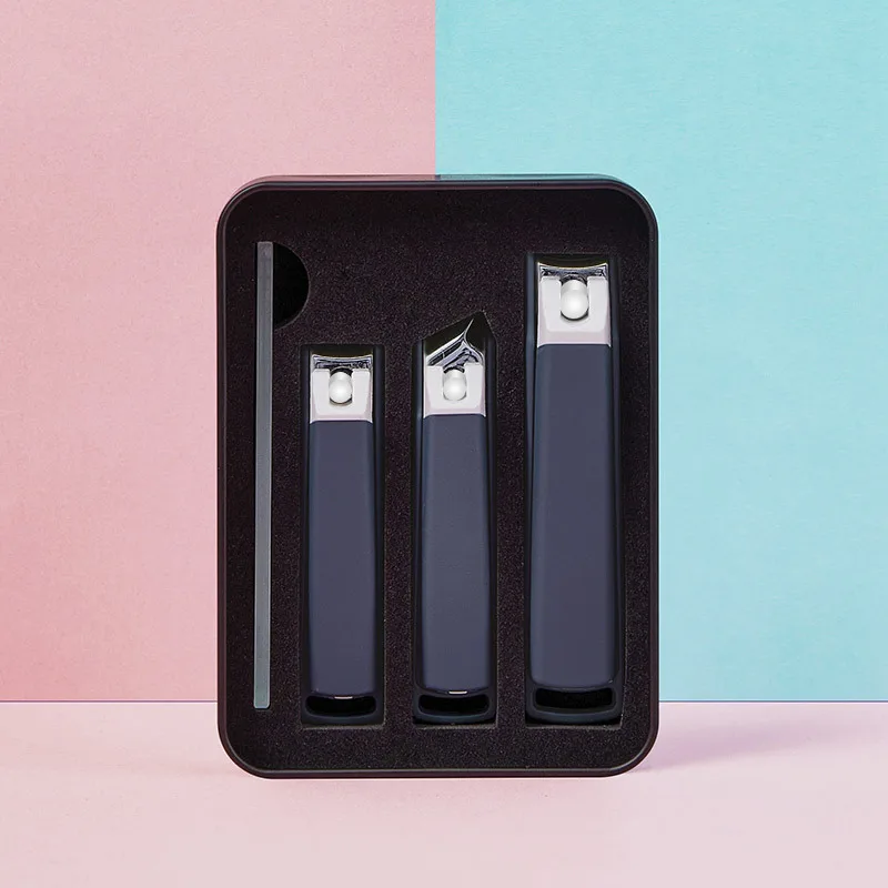 Anti-splash Stainless steel nail clippers multi-specification cute nail clippers toe repair manicure nail Cutter set wholesale