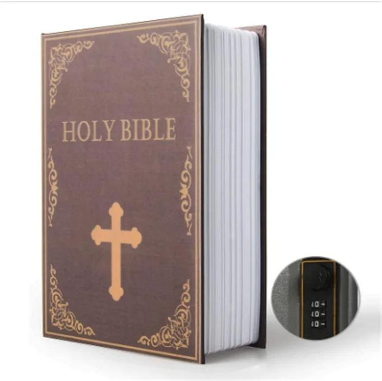 Индивидуальный дизайн логотипа Скрытая безопасная книга как коробки искусственная книга коробка Сейф секретная коробка