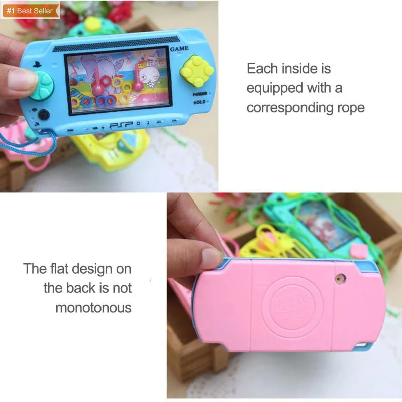 1pc Classic Toy Vintage Water Game Machine Set Of Ring Water Machine Nostalgic Random TXTB1 Childhood Water Machine Toy