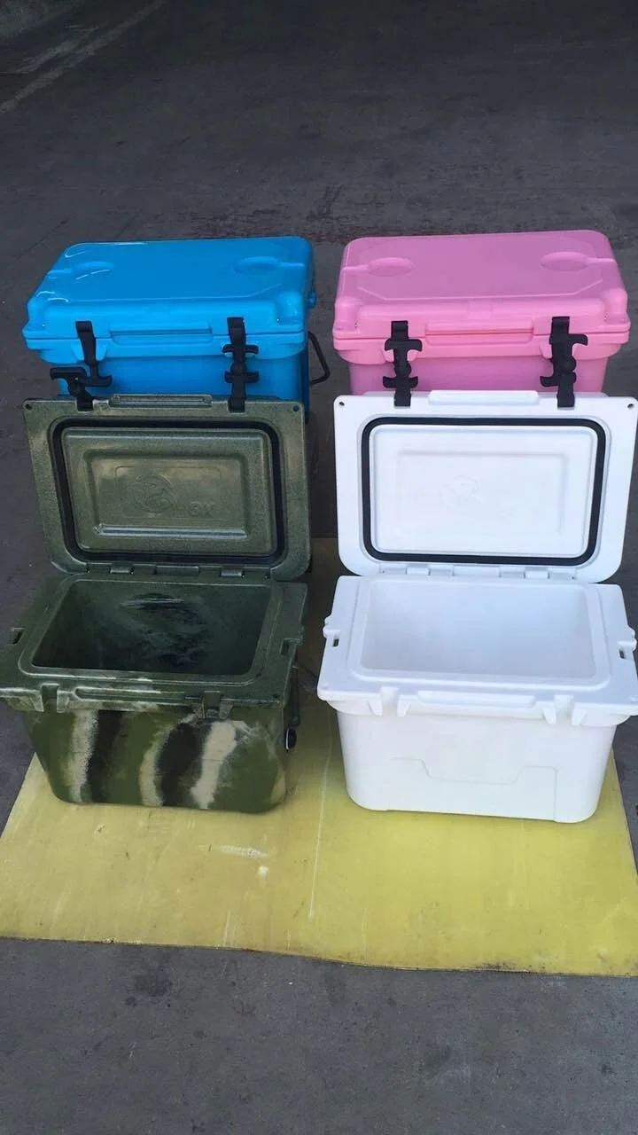 Custom Logo Hiking Fishing Camping Hard Cooler Beer Ice Cooler Box hard cooler