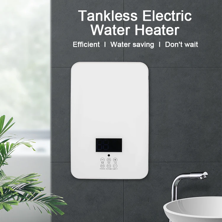 Instant Wall-Mounted Electric Hot Water Heater For Bathroom And Kitchen