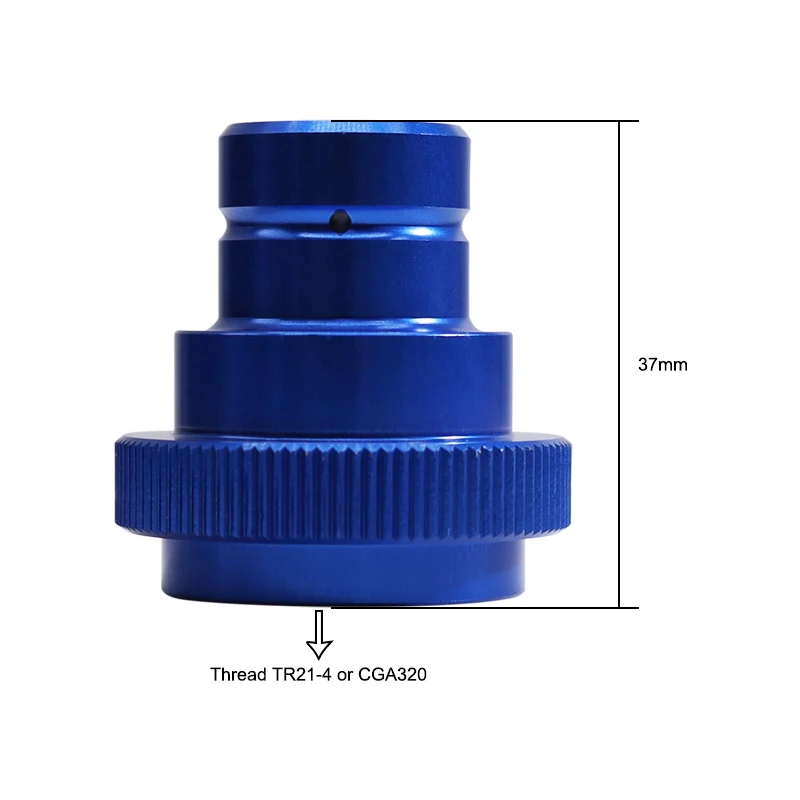 Quick Connect Adapter for CO2 Soda Sparkling Water Bubbler DUO Terra 425 g | 60 Liter Pink Cylinder Bottle