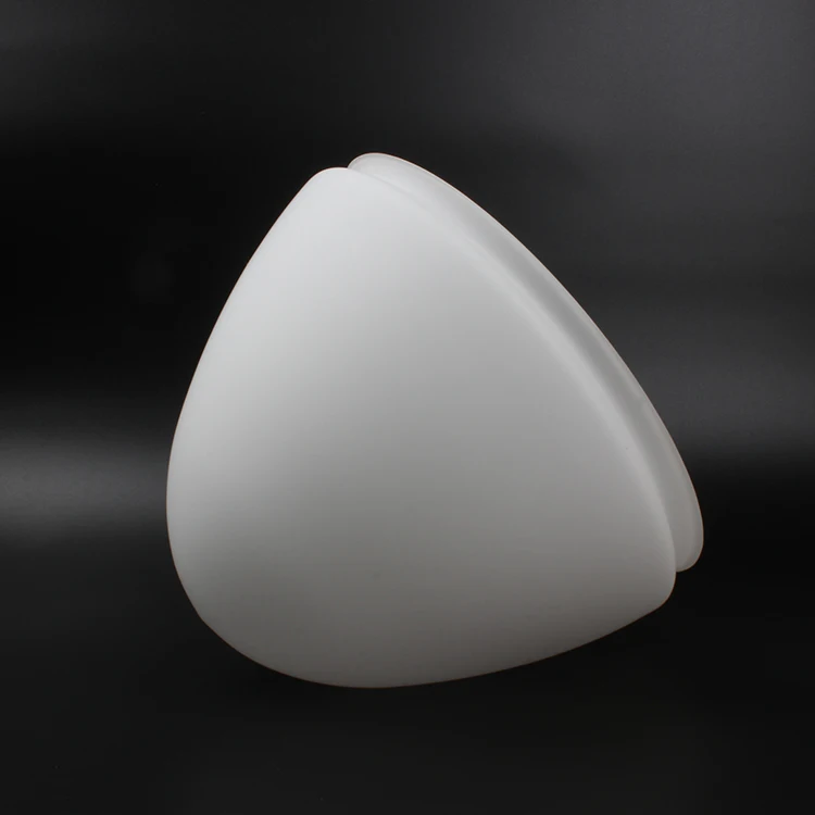 Hemispherical Wall Mount Frosted White Glass Lamp Shade  opal white glass lamp shade