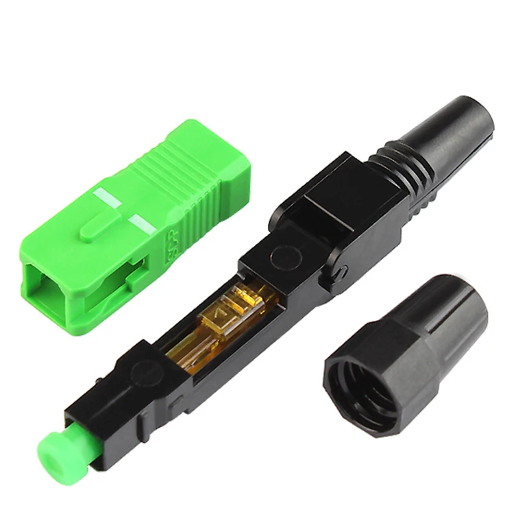 
FTTH fiber optic adapters Optical Componentes SC APC Field Assembly Connector SC/UPC Fast Connector fiber optic adapters 
