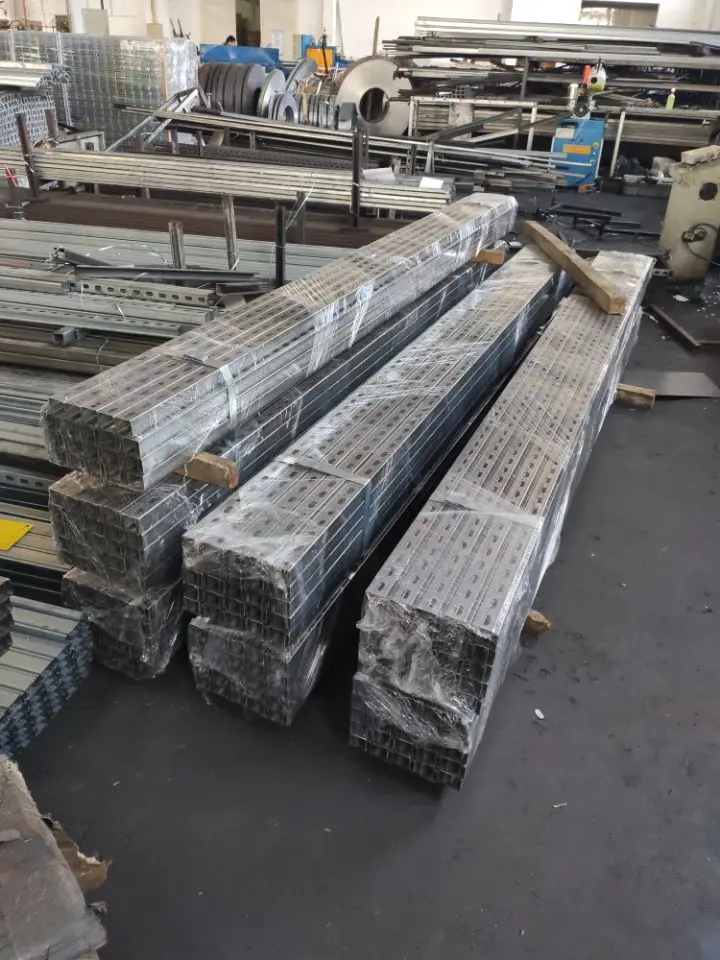 Besca Manufacture Metal Steel slotted C Channel in Galvanized