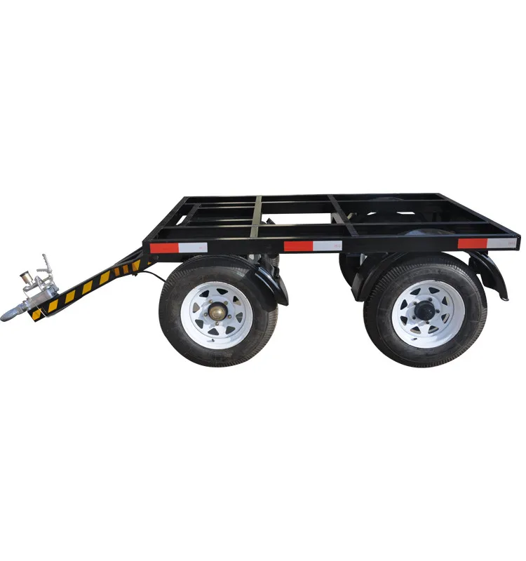 Diesel generator 3.5ton trailer mobile silent genset trailer