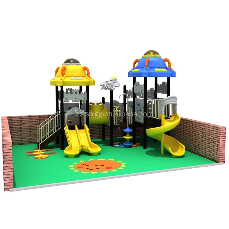 hot sale plastic playground equipment outdoor jungle gym for kids