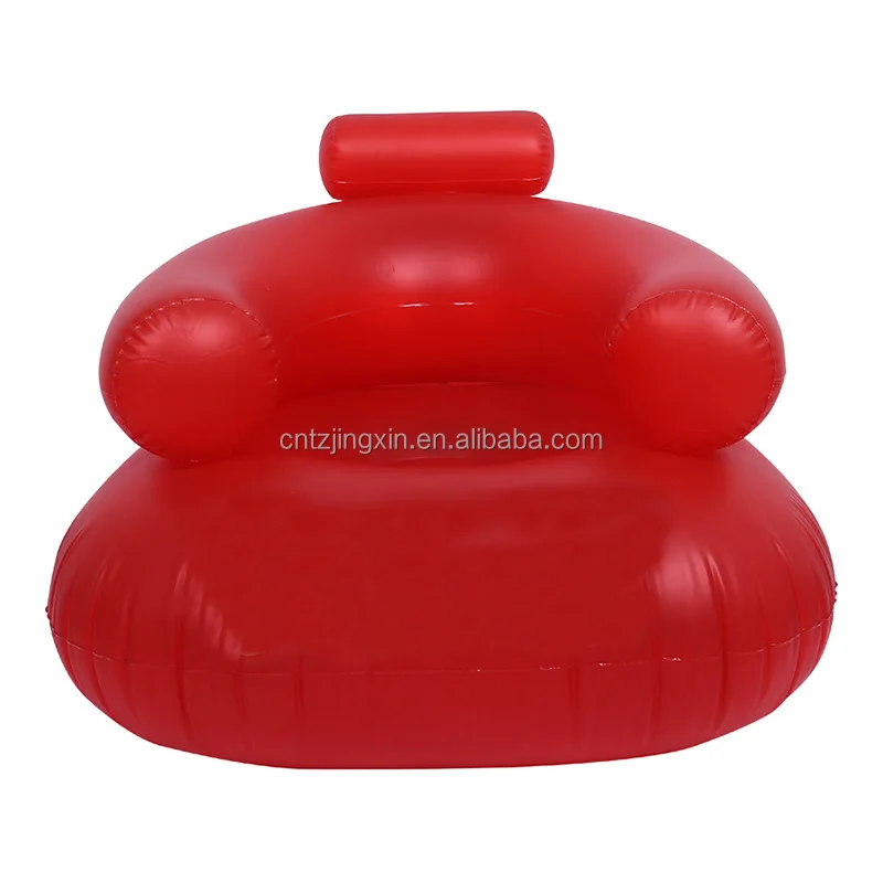 Factory Custom Ins Style New Candy PVC Inflatable Sofa Portable Water Play Sofa Child Play Seat Wholesale